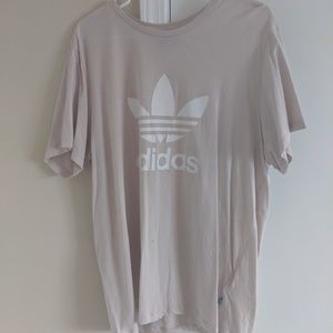 Tan Adidas Boyfriend Shirt